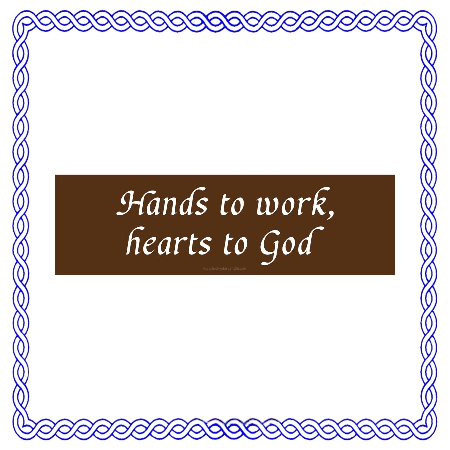 Hands Bumper Sticker