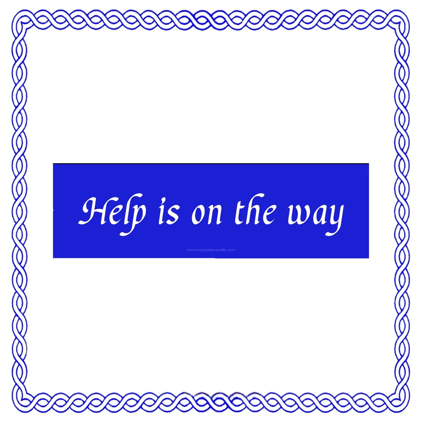 Help Bumper Sticker