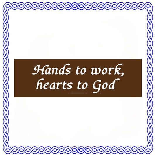 Hands Bumper Sticker